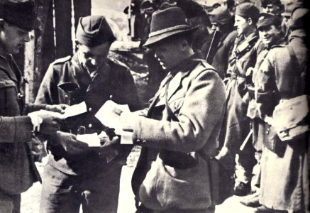 Vodstvo Šercerjeve brigada na Graški gori
