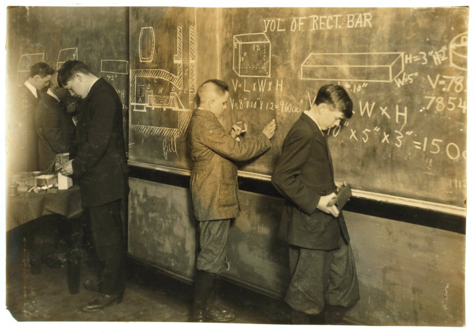 Vocational Printing. Math. class. See 4168. LOC nclc.05022