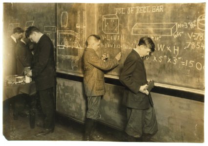 Vocational Printing. Math. class. See 4168. LOC nclc.05022