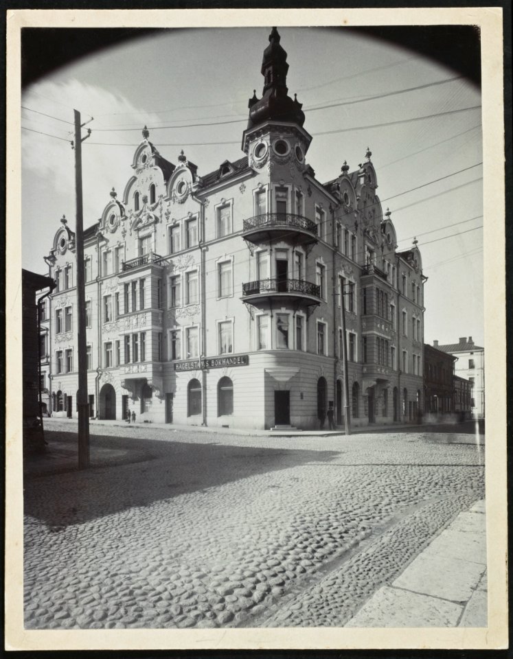 Vladimirinkatu (= Kalevankatu) 15 - Annankatu 24. Arkkitehdit Grahn, Hedman, Wasastjerna, valmistunut 1898 - N20266 (hkm.HKMS000005-km0000myvj)