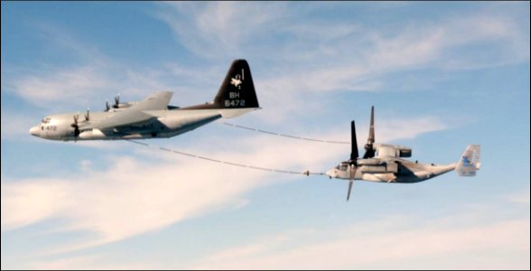 VMM-365 SPMAGTF-CR Aerial Refueling