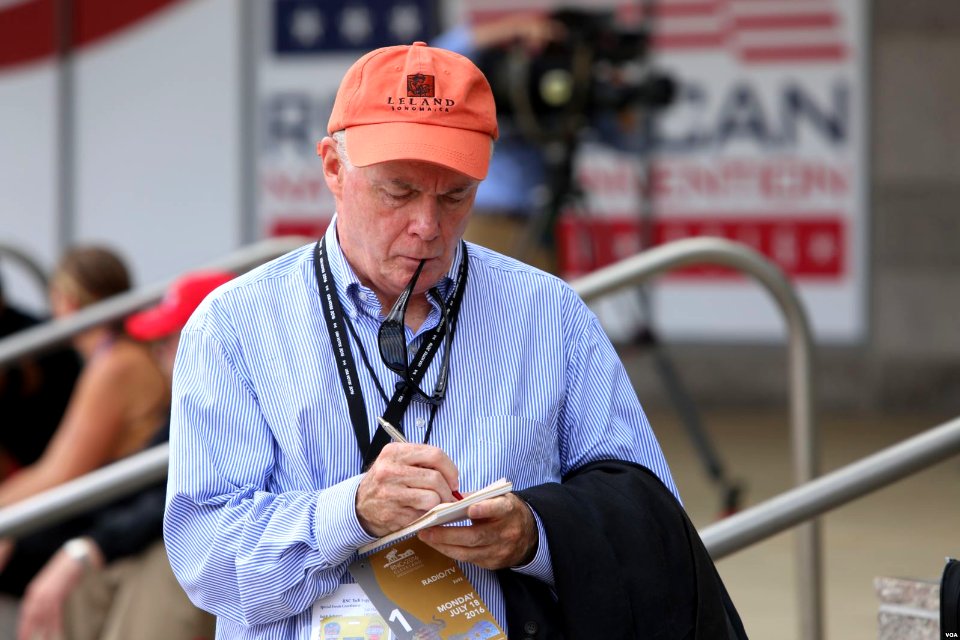 VOA National Correspondent Jim Malone at 2016 RNC