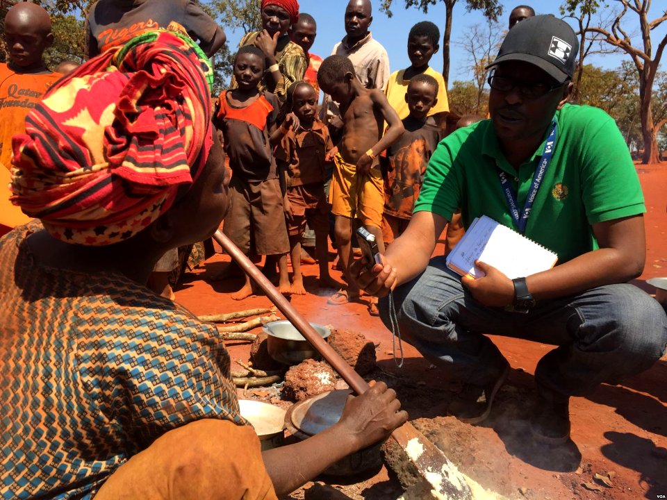 VOA Reporter Eddie Rwema visits Nyarugusu Refugee Camp in Tanzania