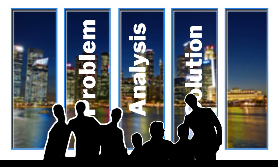 Solution businessmen team