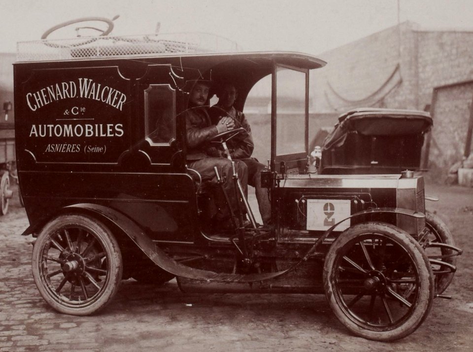 Voiture de livraison Chenard & Walcker de 1904