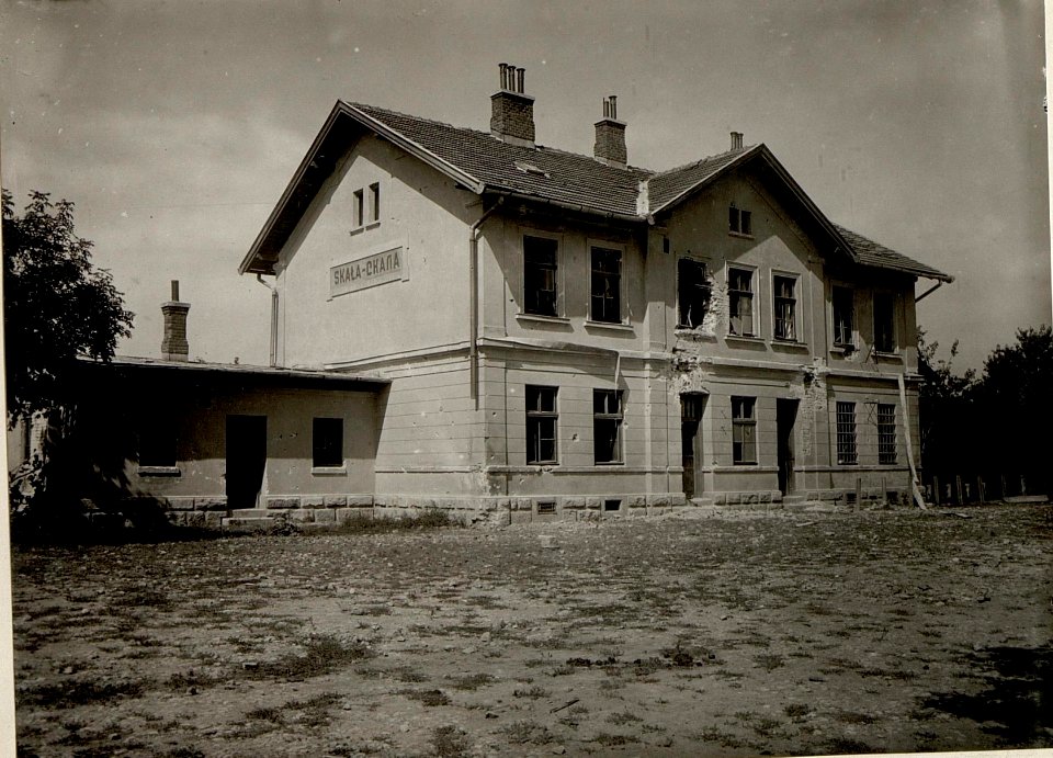 Volltreffer im Bahnhofe Skala am Zbrucz. (BildID 15532983)