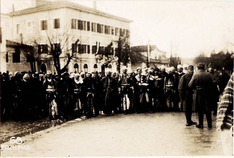 Volkstypen in Skutari. (BildID 15570752)