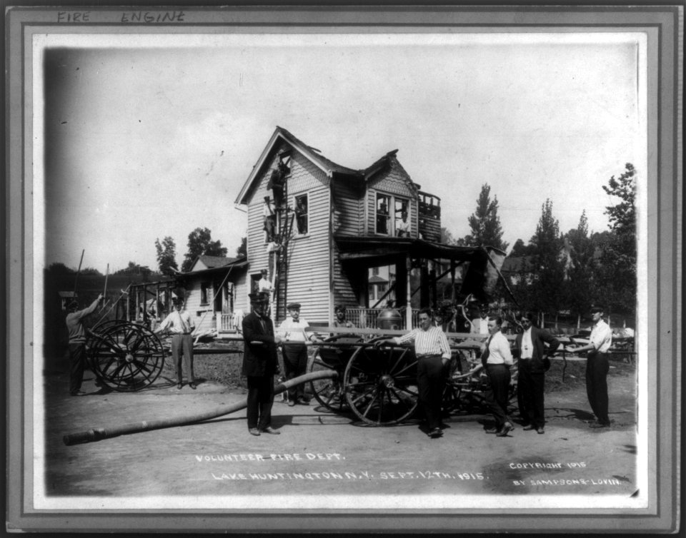 Volunteer Fire Dept., Lake Huntington, N.Y. LCCN2005696150