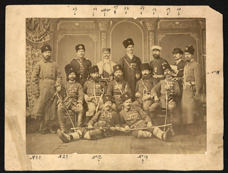 Volunteer combatants 1877-1878 and 1885