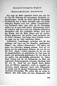Vom Punkt zur Vierten Dimension Seite 413