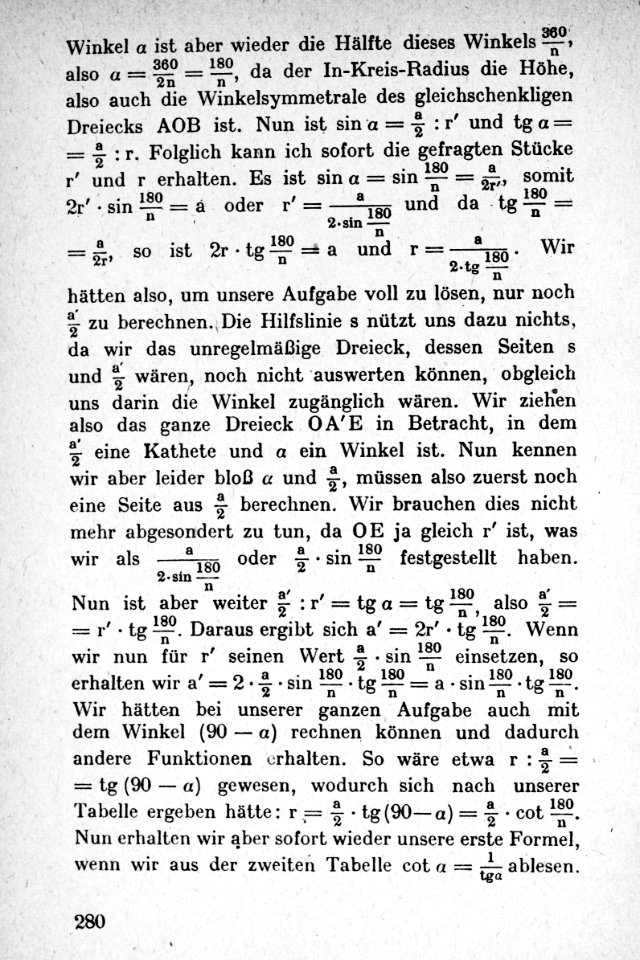 Vom Punkt zur Vierten Dimension Seite 280