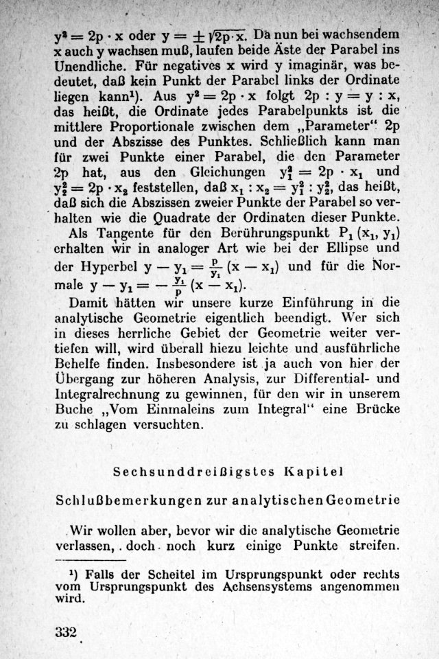 Vom Punkt zur Vierten Dimension Seite 332