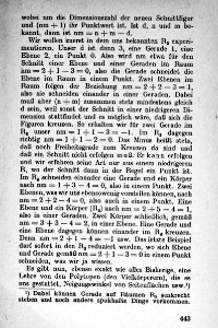 Vom Punkt zur Vierten Dimension Seite 443