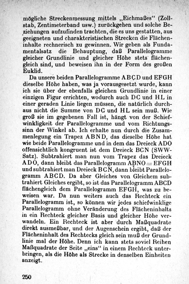 Vom Punkt zur Vierten Dimension Seite 250