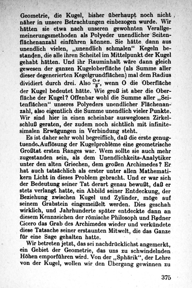 Vom Punkt zur Vierten Dimension Seite 375
