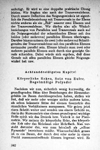 Vom Punkt zur Vierten Dimension Seite 342