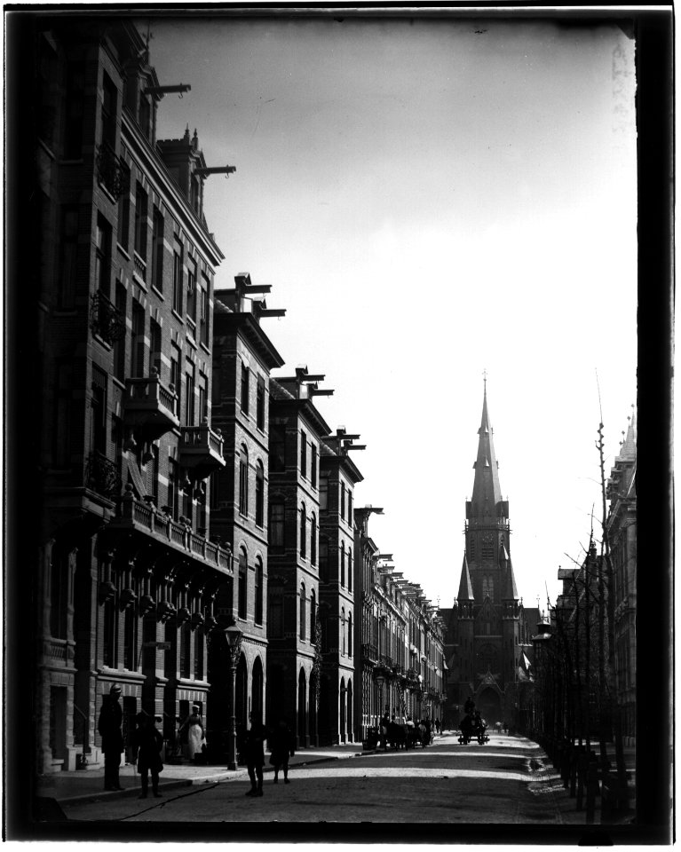Vondelstraat 186 (ged)-184-182 enz (vlnr) Jacob Olie (max res)