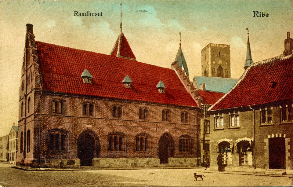 Von Støckens Plads 1, før 1917, Ribe