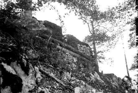 Vorbereitete Mitrailleureailleurstellung - CH-BAR - 3237555