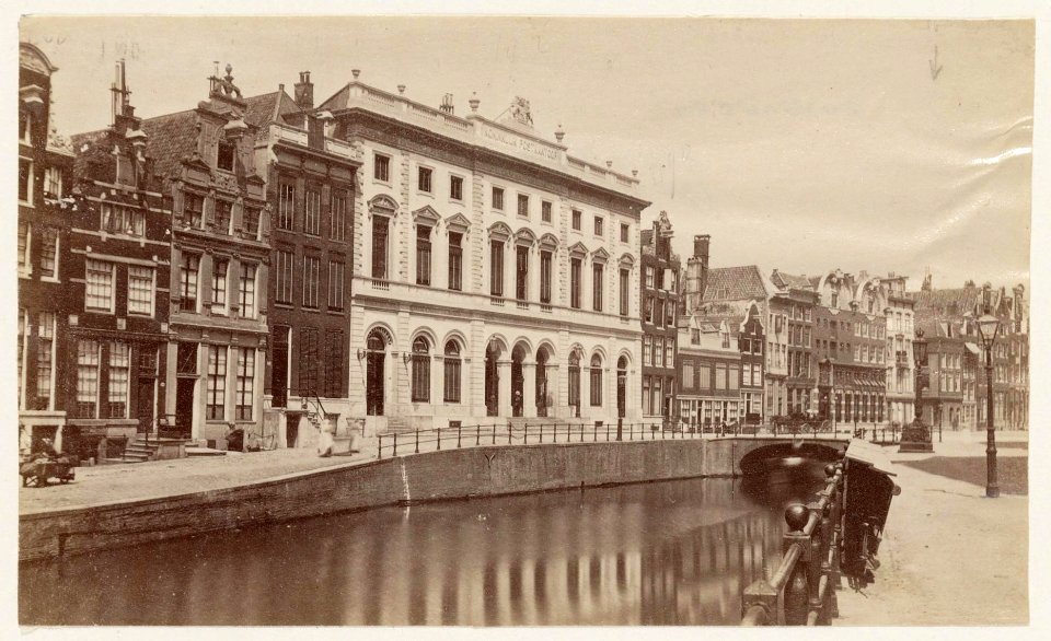 Voorburgwal, Nieuwezijds 166-200 vrnl Nr 192 Hoofdpostkantoor Tussen nrs 174 en 176 Molsteeg OSIM00001003224