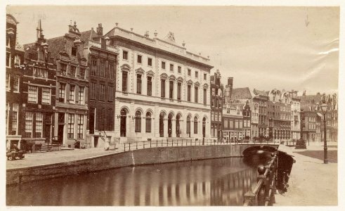 Voorburgwal, Nieuwezijds 166-200 vrnl Nr 192 Hoofdpostkantoor Tussen nrs 174 en 176 Molsteeg OSIM00001003224
