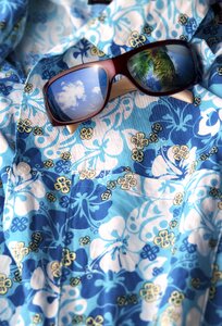 Sun flare sunglasses summer