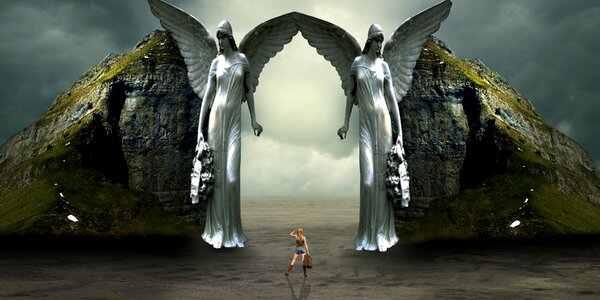 Heaven travel angels