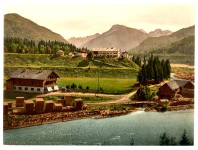 Vorderriss, general view, Upper Bavaria, Germany-LCCN2002696302
