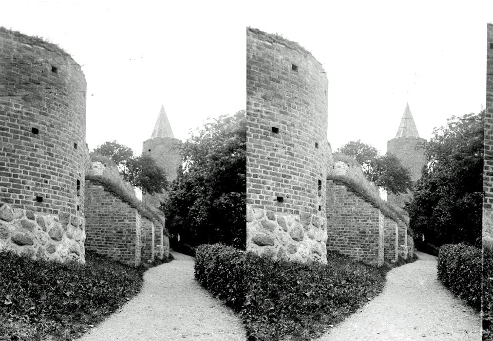 Vordingborg Slot med Gåsetårnet, 1908-1910