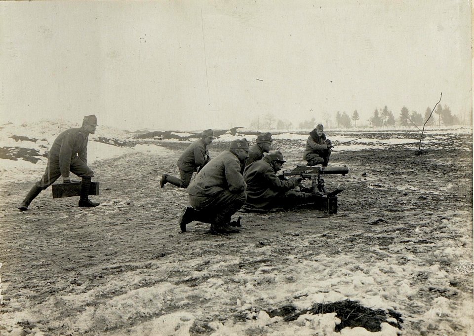 Vorgeschobene Maschinen Gewehrtsellung an der Strypa. (BildID 15521378)