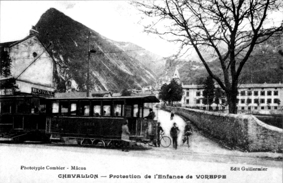 Voreppe, Chevallon, protection de l'enfance de Voreppe, p17 L'Isère 1900-1920 - phototypie Combier à Macon, édit Guillermier