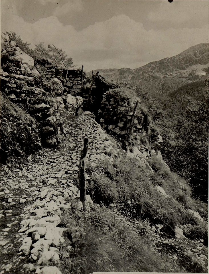 Vorgeschobene Posten am JAVORCEK. Aufgenommen am 27. Juli 1916. (BildID 15478738)