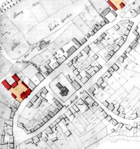 Vorsfelde Plan 1771 Vorwerk Vorsfelde
