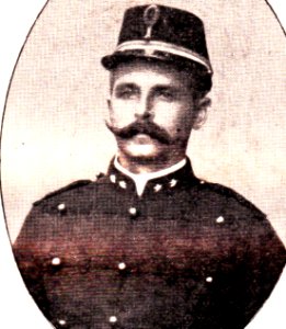 Wagener, CAF. Eerste luitenant. Gesneuveld te Atjeh in 1897