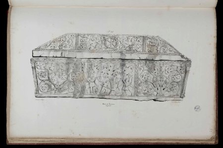Voyages pittoresques et romantiques dans l'ancienne France. Languedoc. Volume 1. P. 31. Musée de Toulouse. Languedoc. - FRAC31555 38Fi10 52
