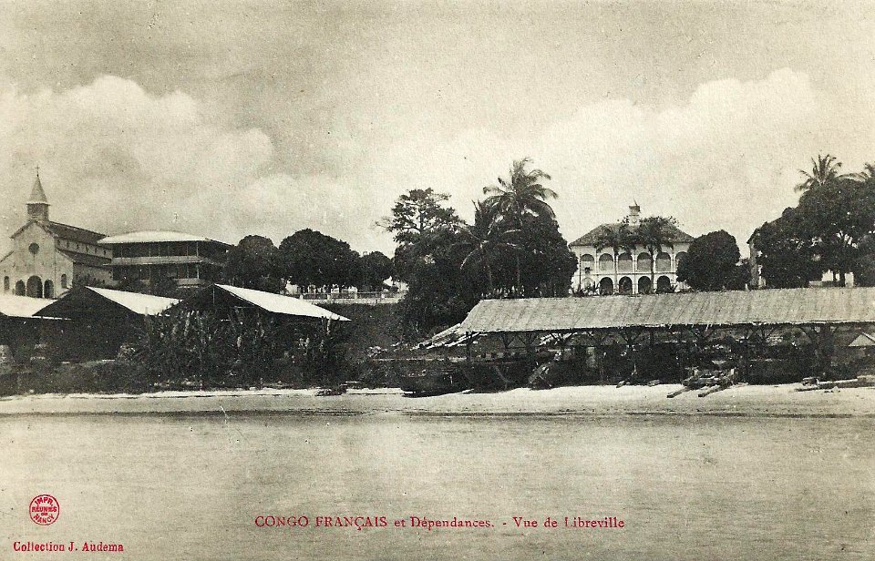 Vue de Libreville-Congo Français et Dépendances