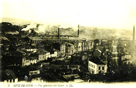 Vue générale vers l' ouest RDG