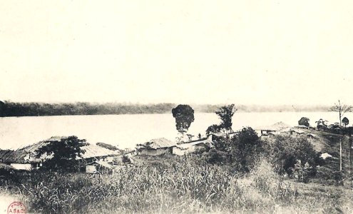 Vue générale de Samkita (Congo Français) photo