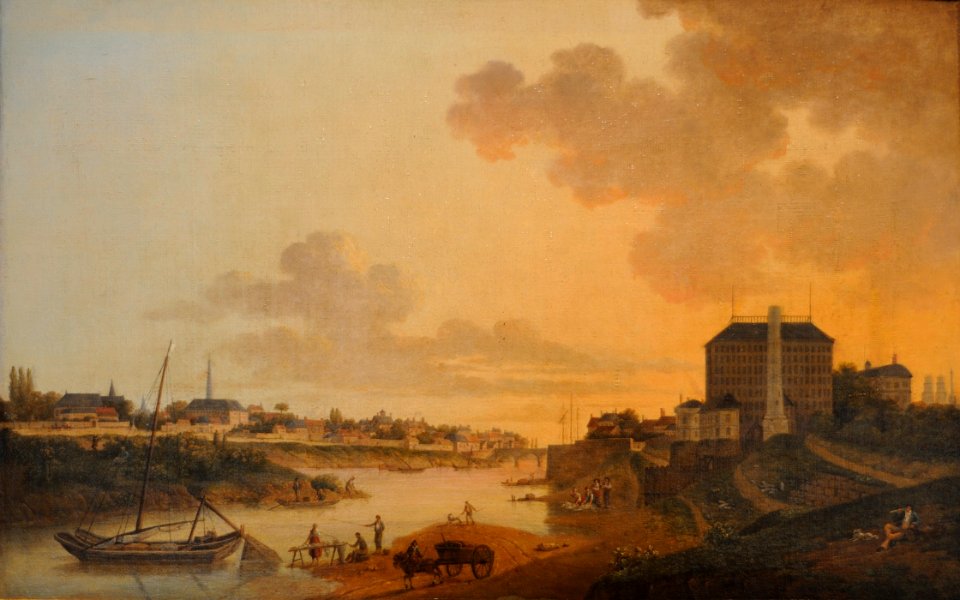 Vue de la filature prise du côté de Saint-Loup à Orléans, Gabriel Jean Louis Rabigot