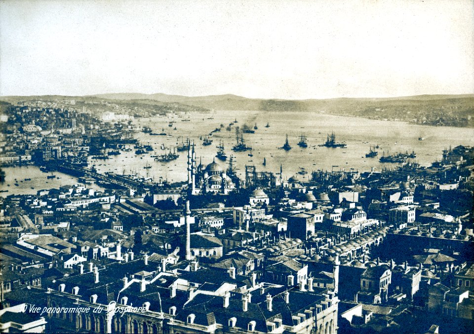 Vue panoramique sur le Bosphore
