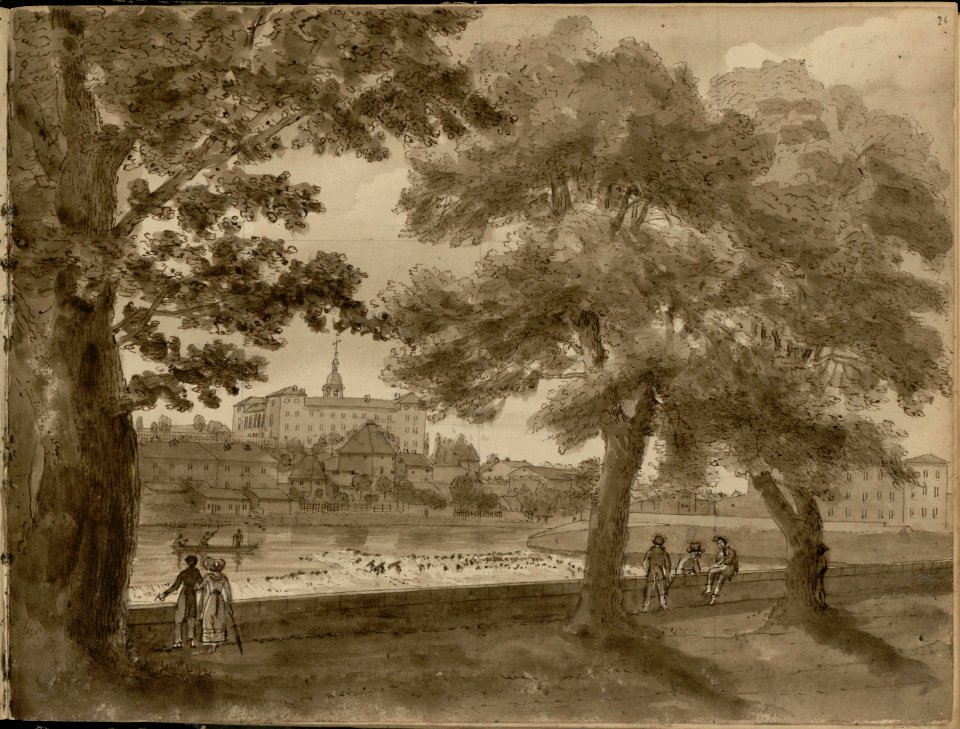 Vue sur le Musée départemental et l'Hôpital Saint-Maurice LV 253 PsurR