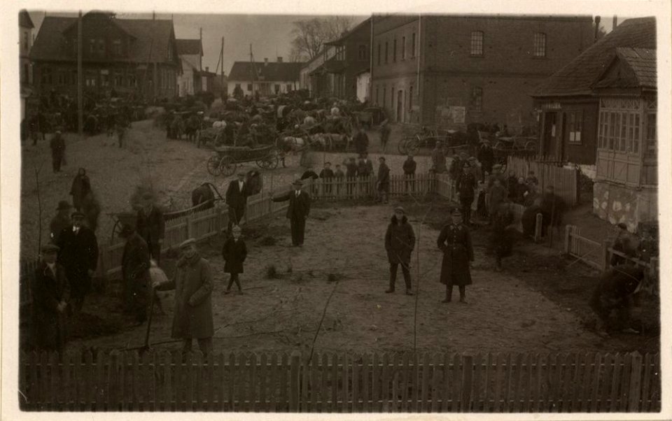 Vysokaje, Rynak, Skver. Высокае, Рынак, Сквэр (1933) (3)