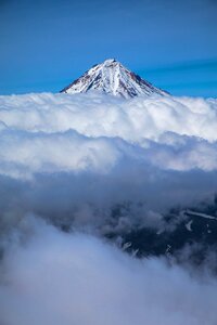 Mountain landscape volcano photo