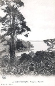 Vue prise à Mayumba-Congo Français