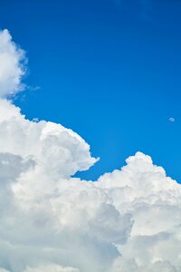 Blue cloud summer