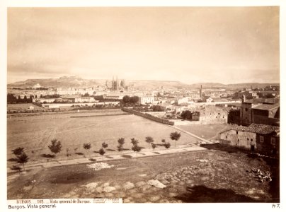 Vy över Burgos - Hallwylska museet - 107310