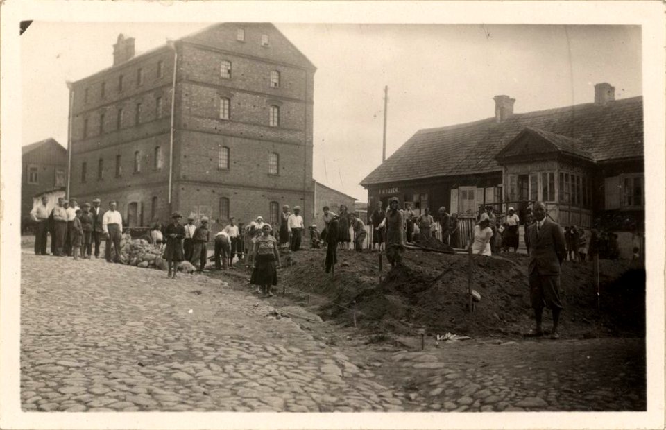 Vysokaje, Rynak, Skver. Высокае, Рынак, Сквэр (1933) (2)