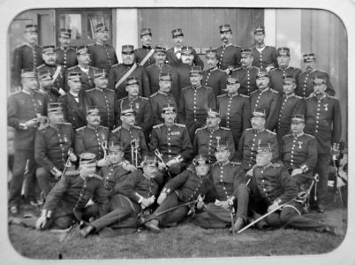 Västgöta regemente, IÂ 6, fd infanteriregemente (J David, ca 1890) -2 photo