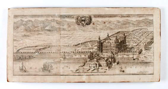 Vy från sjön över Skoklosters slott - Skoklosters slott - 93151