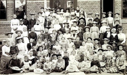 Vänersborg, flickskolan (Jules David, ca 1900-03)
